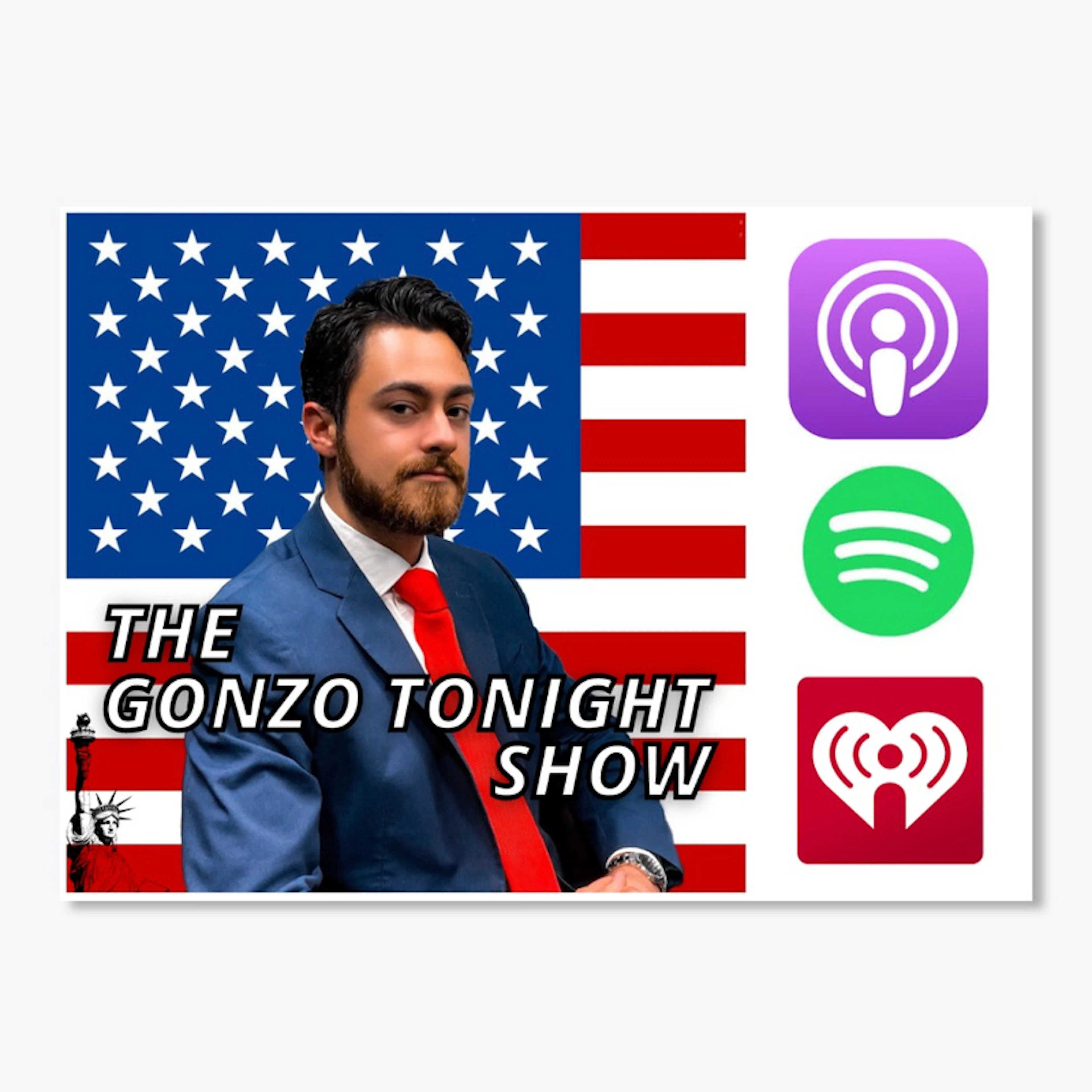 Gonzo Tonight Sticker